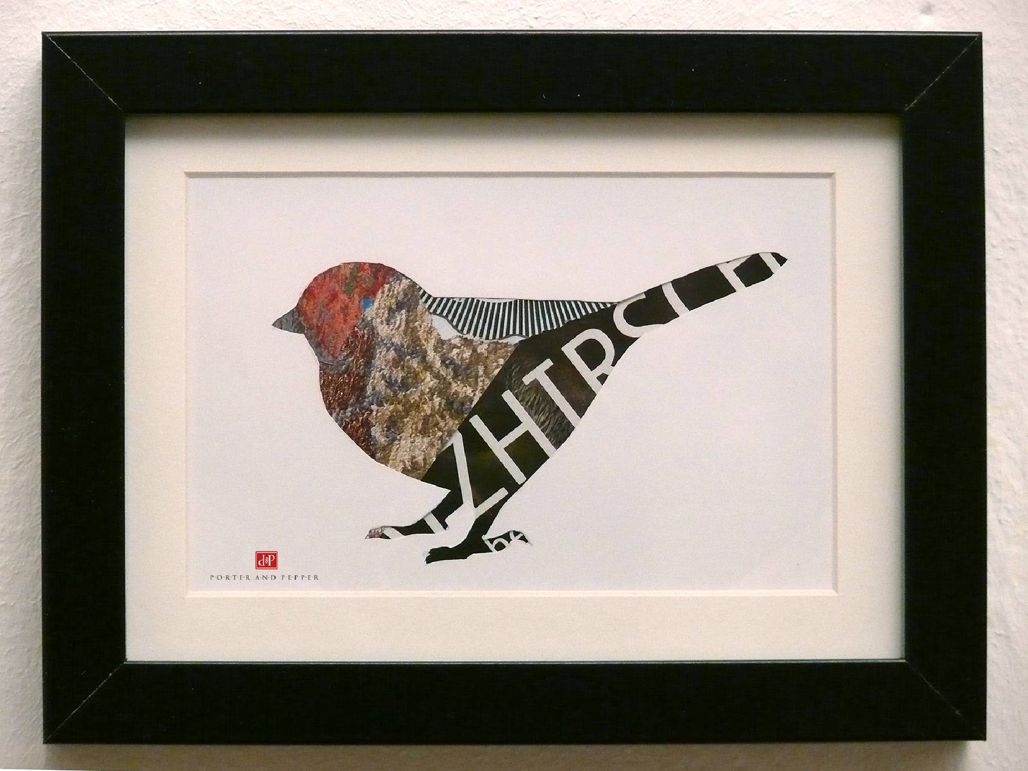 vogel rahmen kunstdruck art print